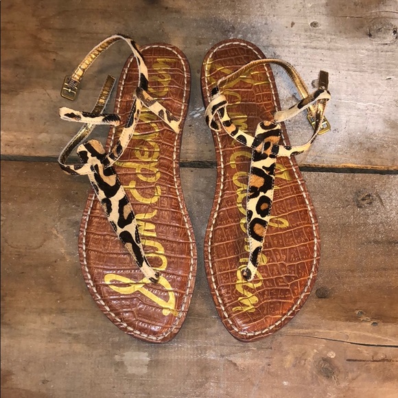 Sam Edelman Shoes - ❤️EUC❤️ Sam Edelman Leopard Sandals